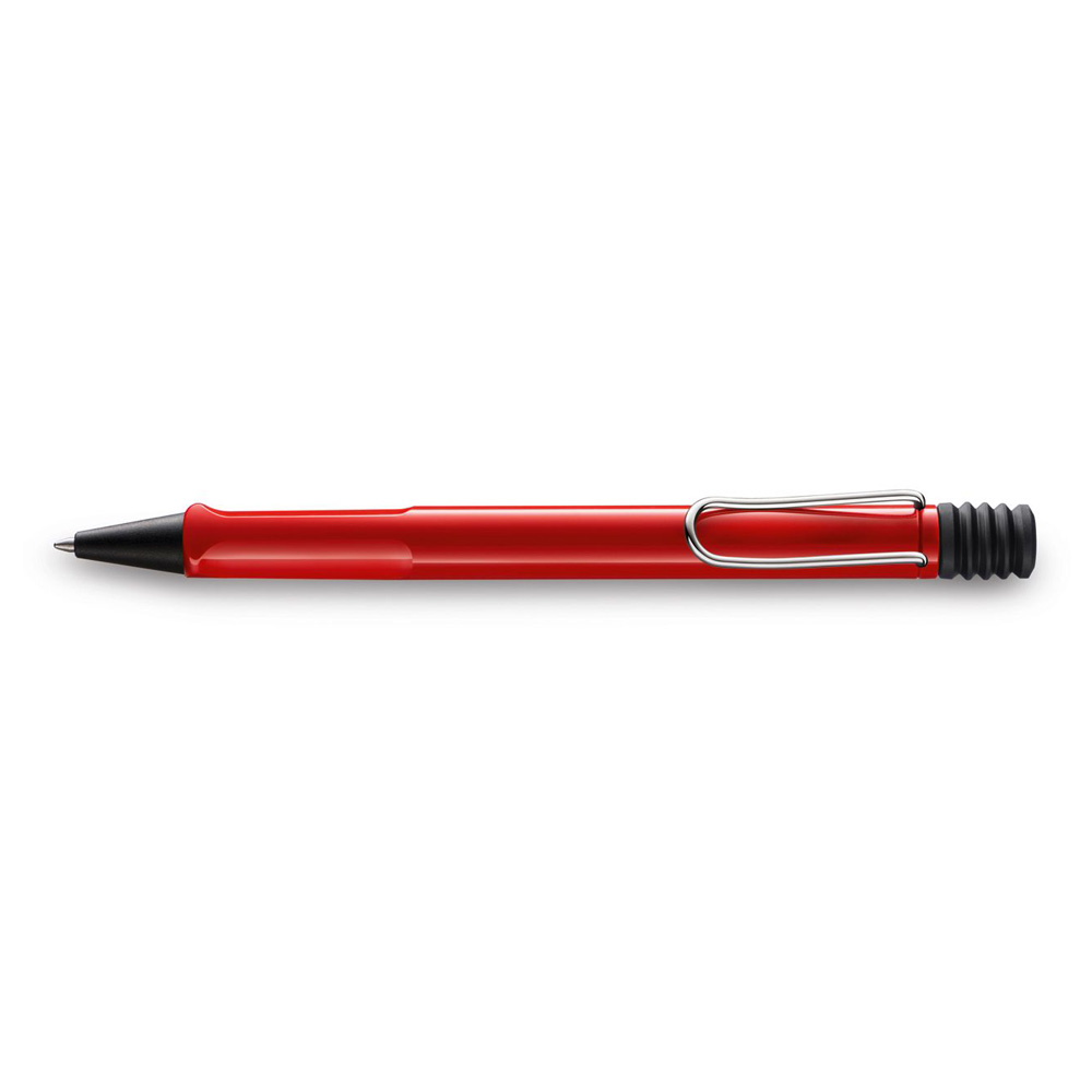 red lamy safari ballpoint