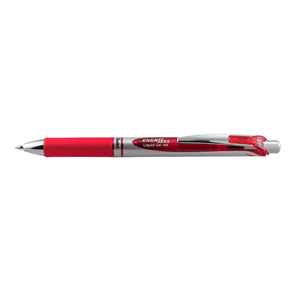 Pentel EnerGel Liquid Gel Pen 0.7mm Red