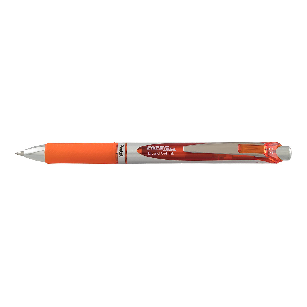 Pentel EnerGel Liquid Gel Pen 0.7mm Orange