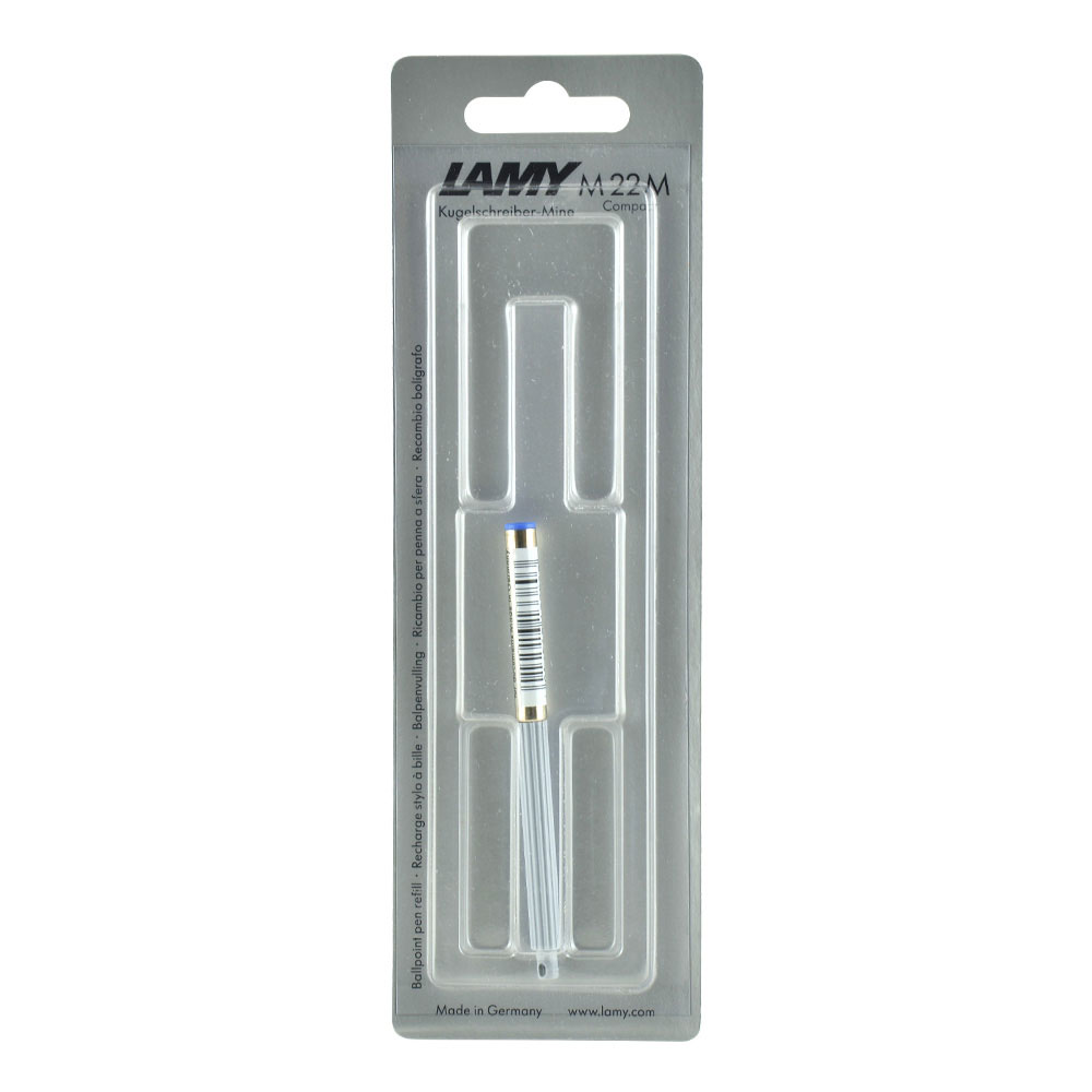 Lamy Ballpoint Refill M22 Blue Medium