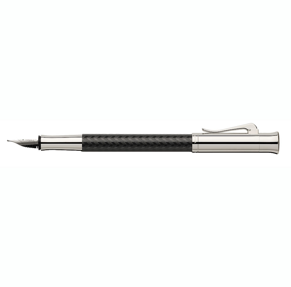 Gvfc Guilloche Chevron Blk Fountain Pen M