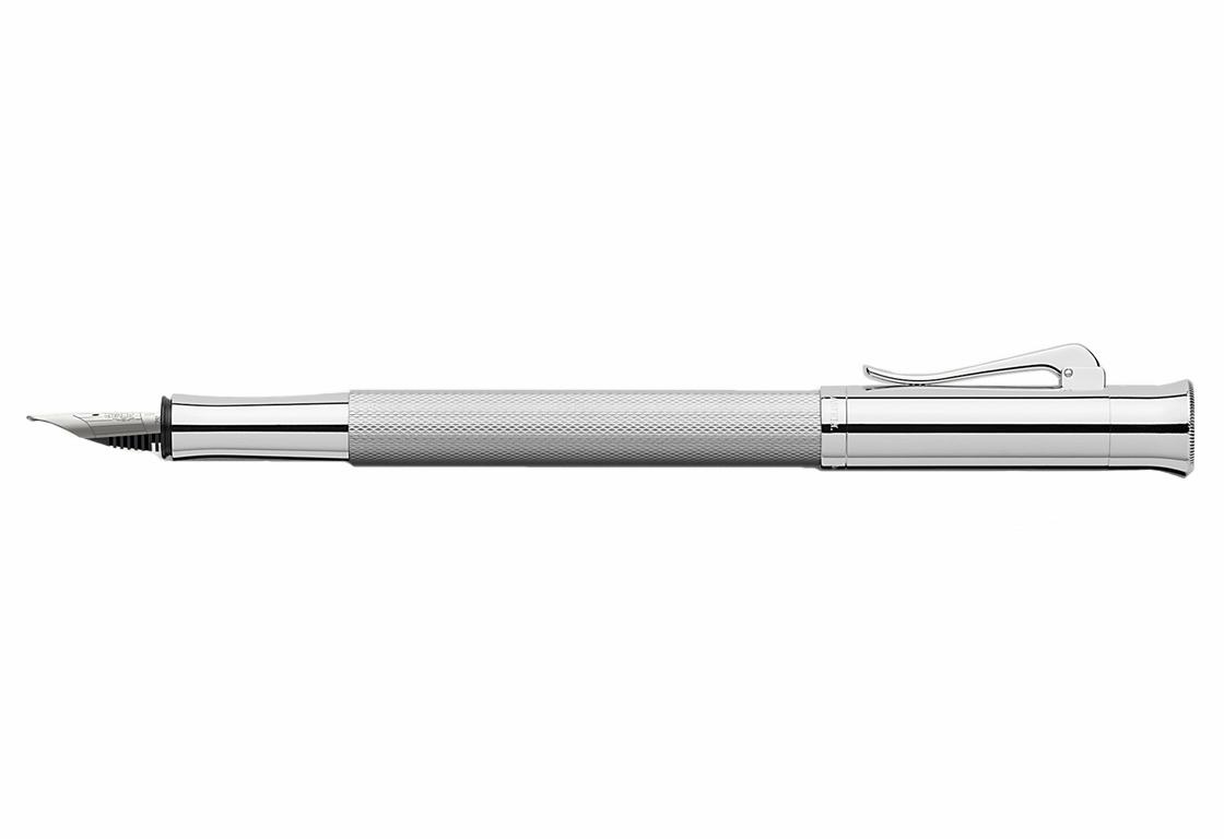 Gvfc Guilloche Rhodium Fountain Pen F