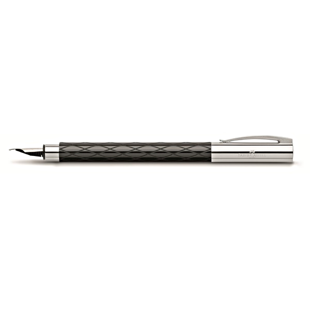 Faber-Castell Ambition Blk Rhombus Fount Pen