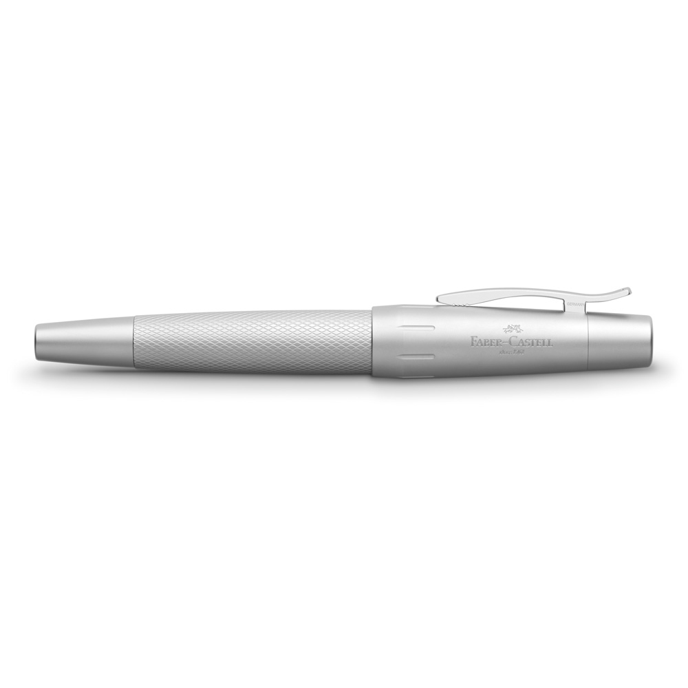 Faber-Castell E-Motion Pure Silver Fnt Pen F