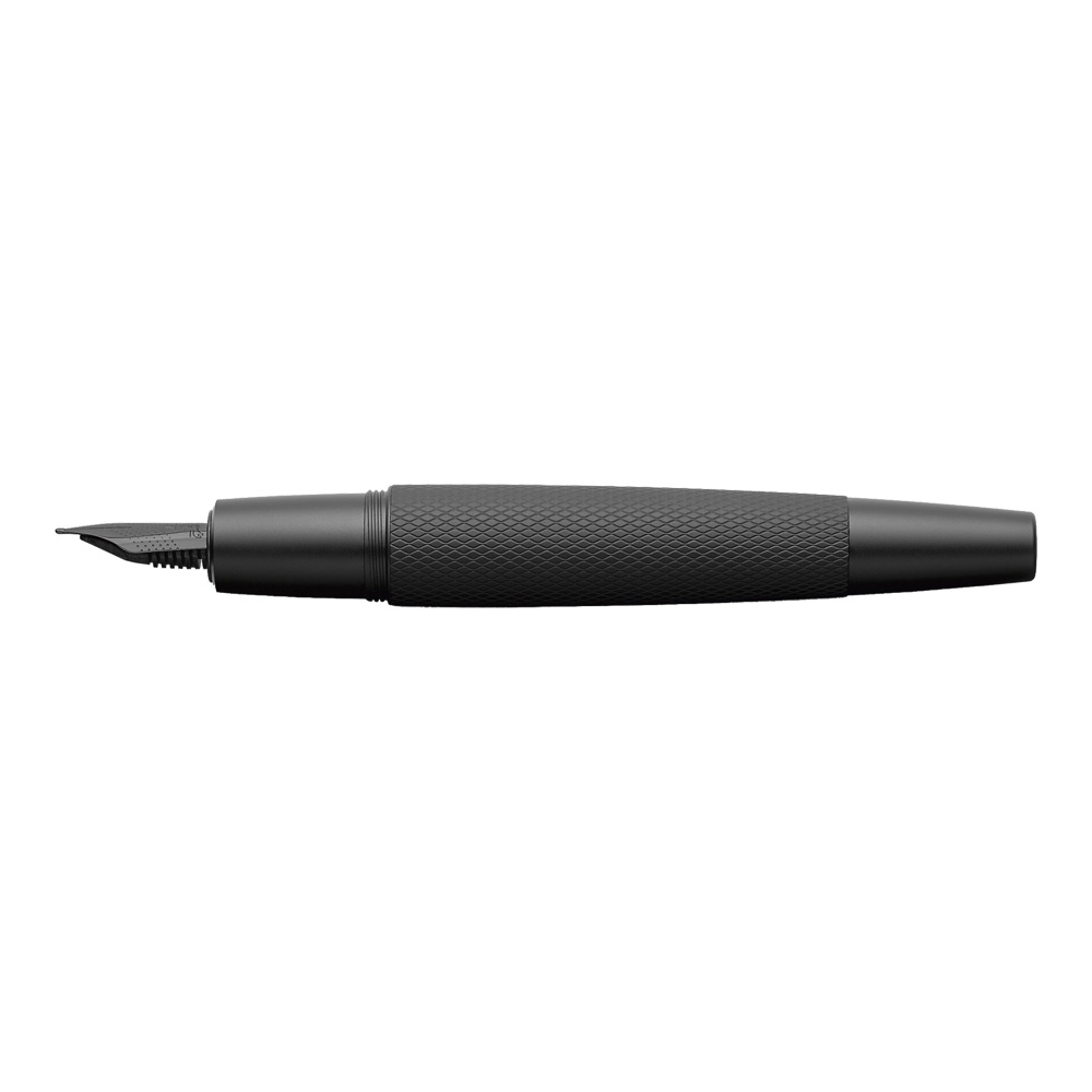 Faber-Castell E-Motion Pure Black Fntn Pen F