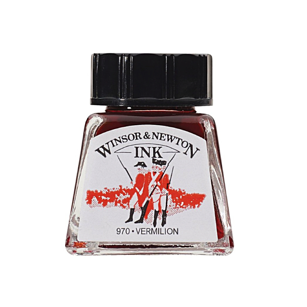 Winsor & Newton Ink 14Ml Vermilion