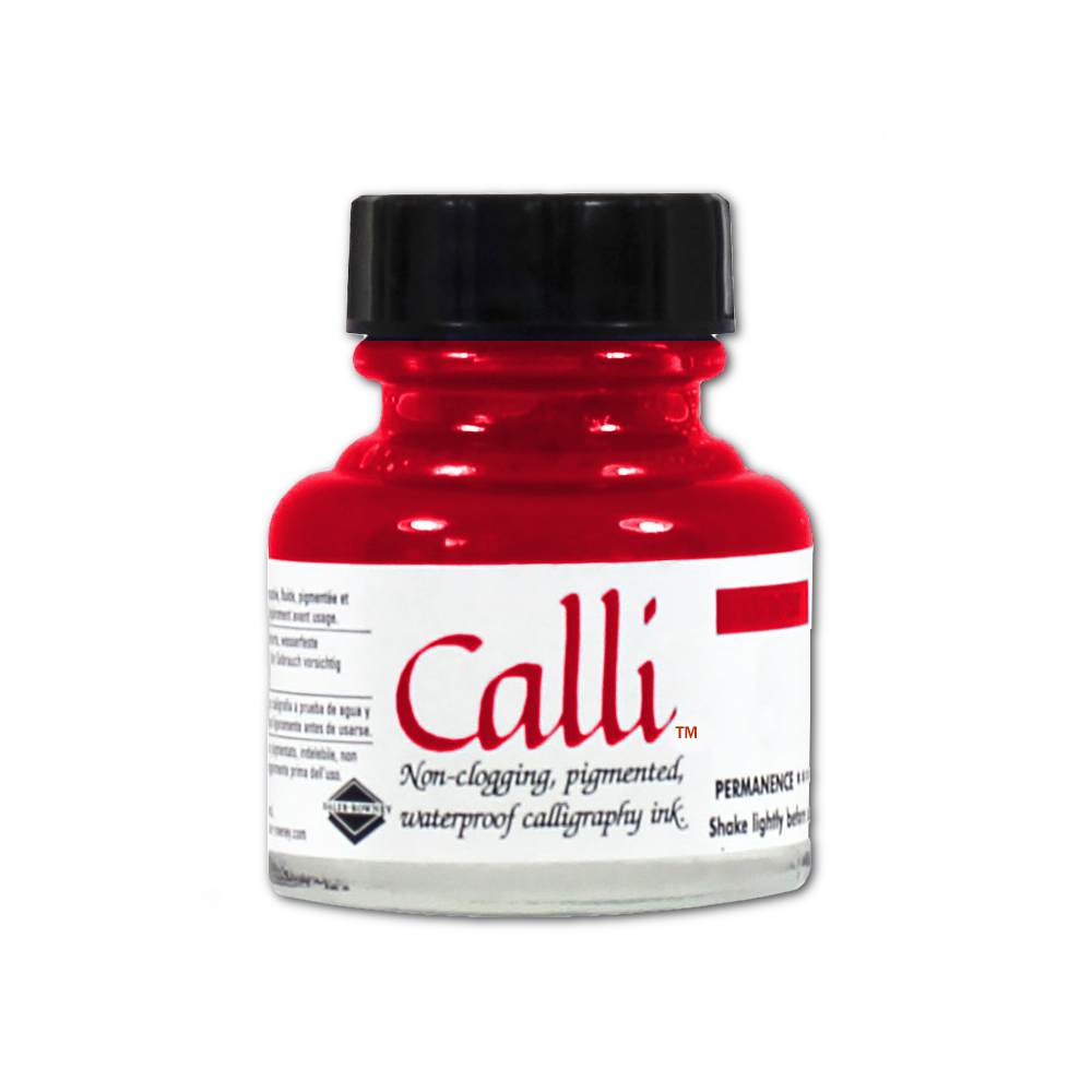 Calli Calligraphy Ink 1 Oz Scarlet