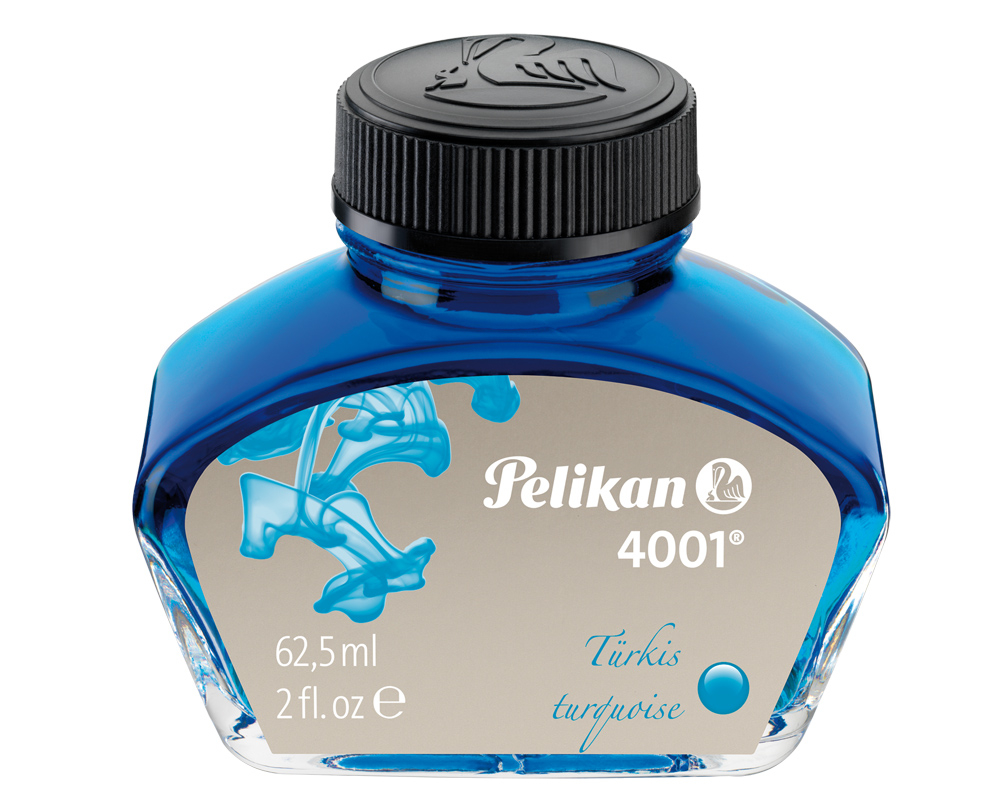 Pelikan 4001 Ink Turquoise 62.5ml Bottle