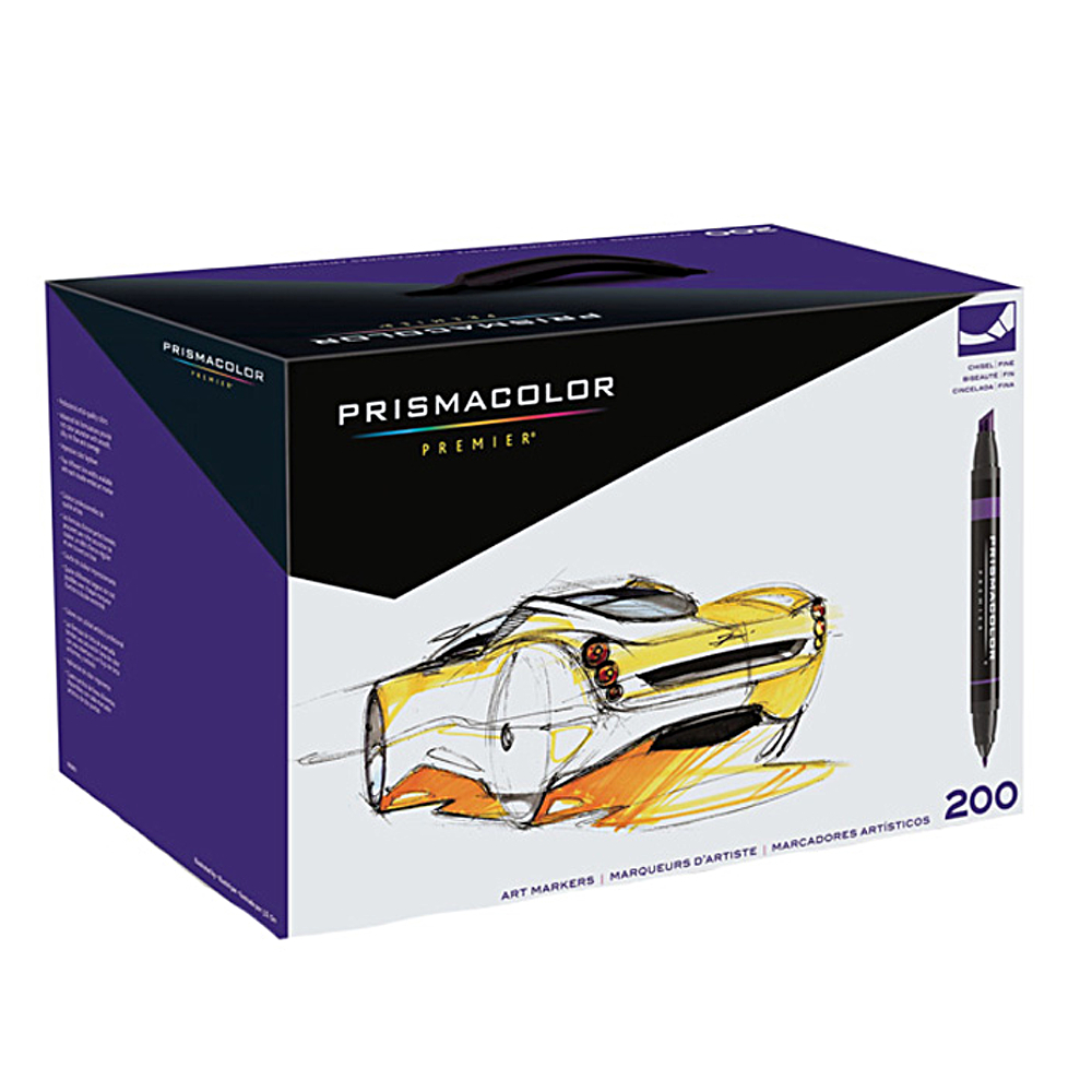 BUY Prismacolor Chisel Marker Set/200 Colors
