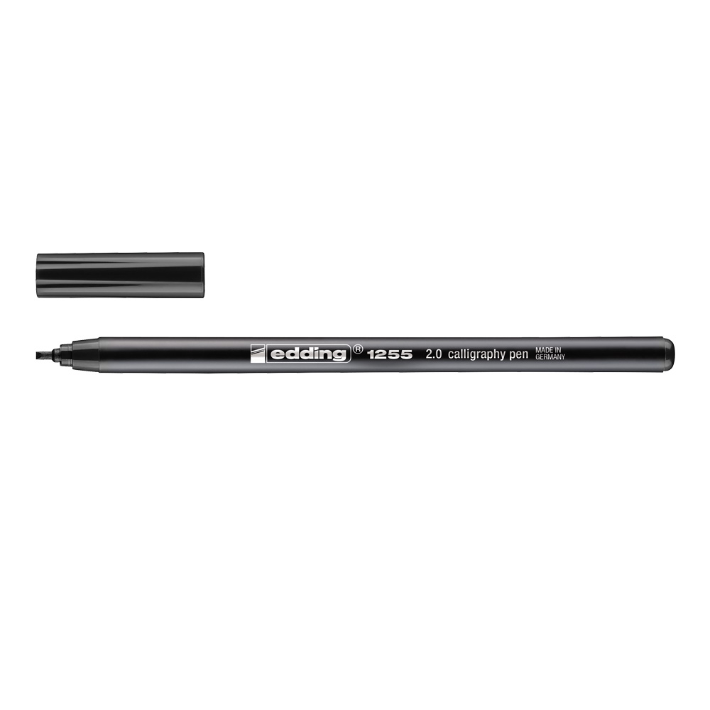 Edding Calligraphy Marker Pen 2mm Black