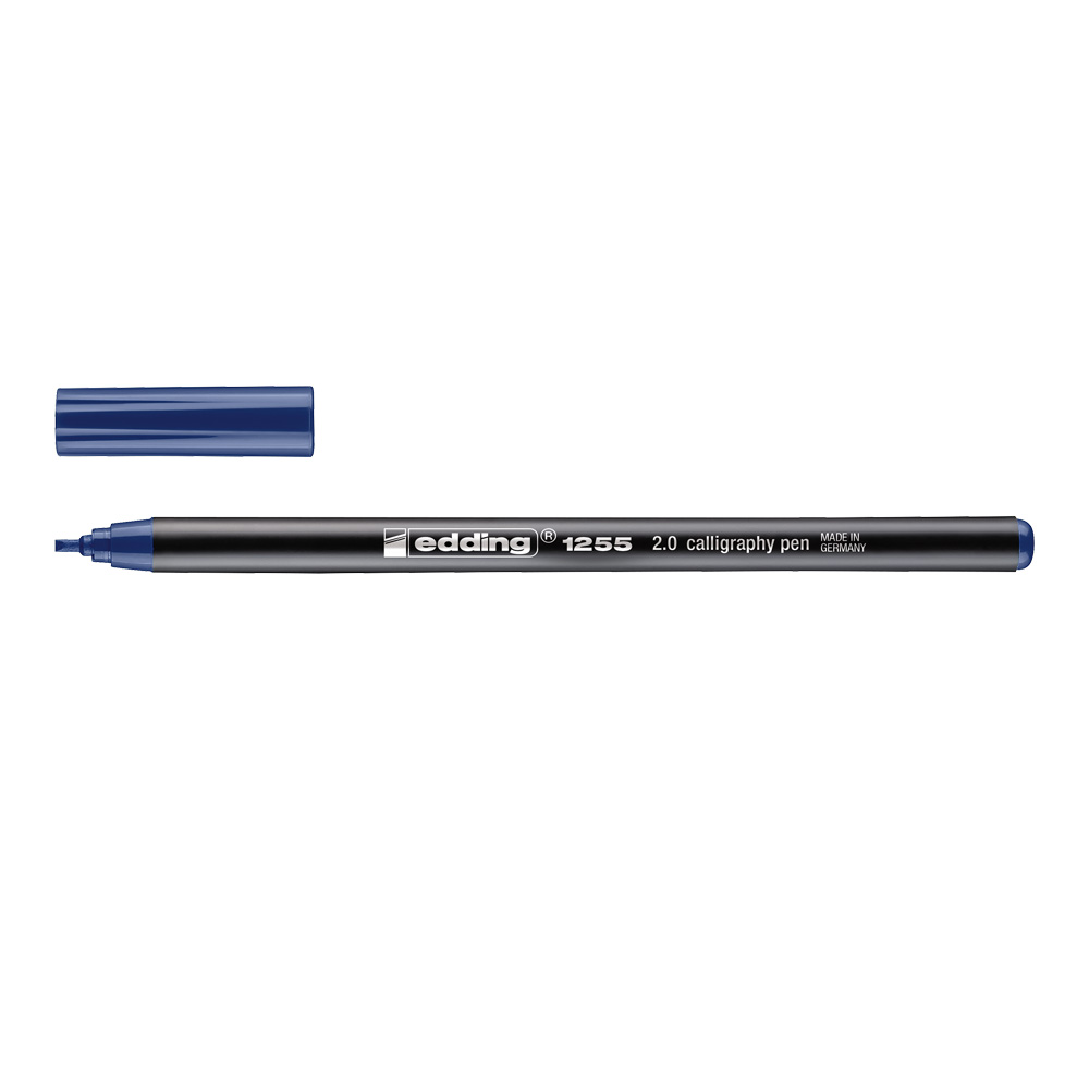 Edding Calligraphy Marker Pen 2mm Steel Blue