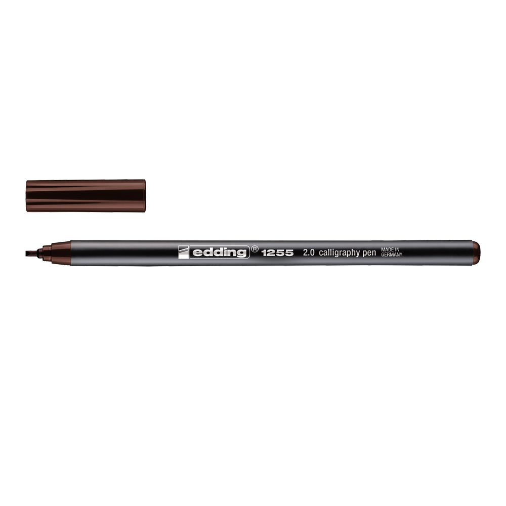 Edding Calligraphy Marker Pen 2mm Dk Brown