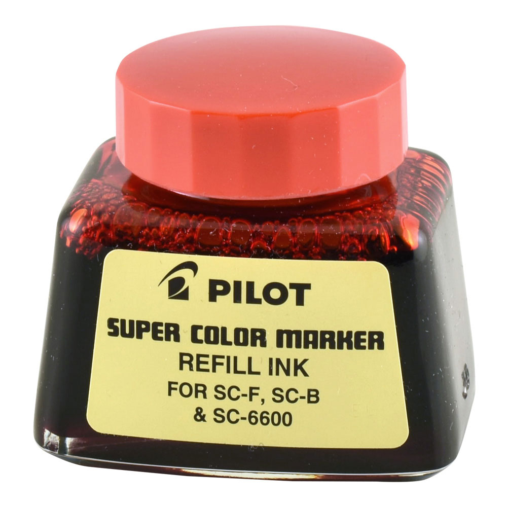 Pilot Super Color Marker Refill Red W/Xylene