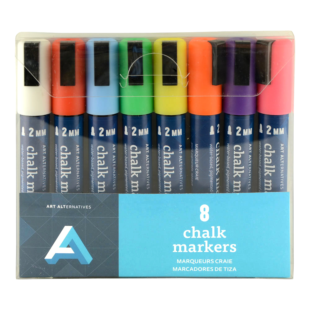 Art Alternatives Chalk Marker 2Mm Pk/8