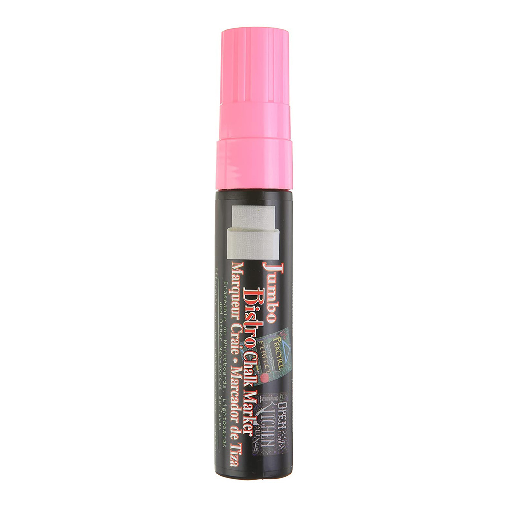 Bistro Chalk Marker Jumbo Fluorescent Pink