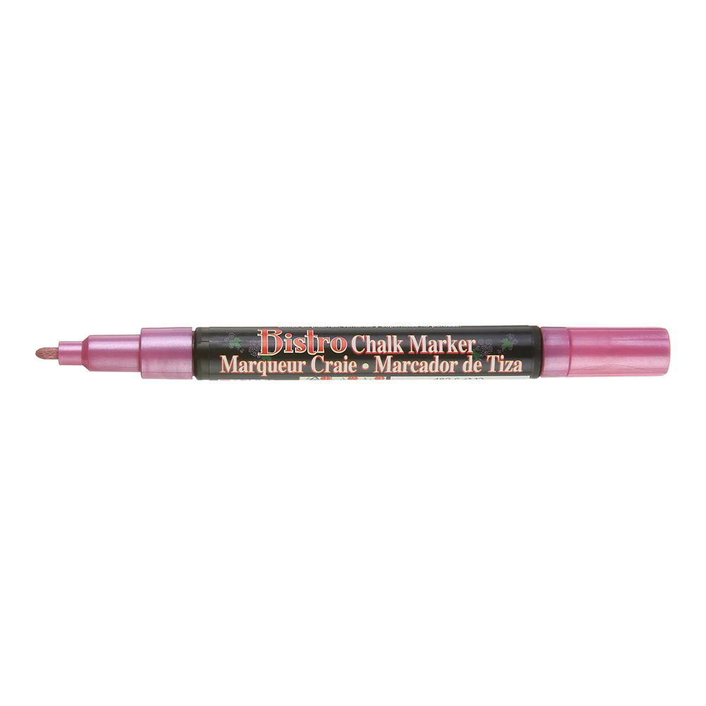 Bistro Chalk Marker Fine Point Metallic Red