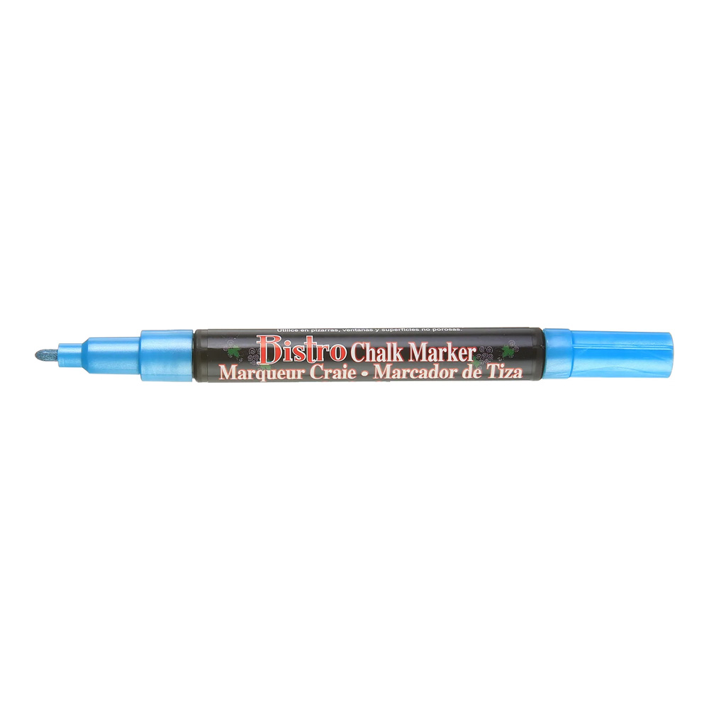 Bistro Chalk Marker Fine Tip Metallic Blue