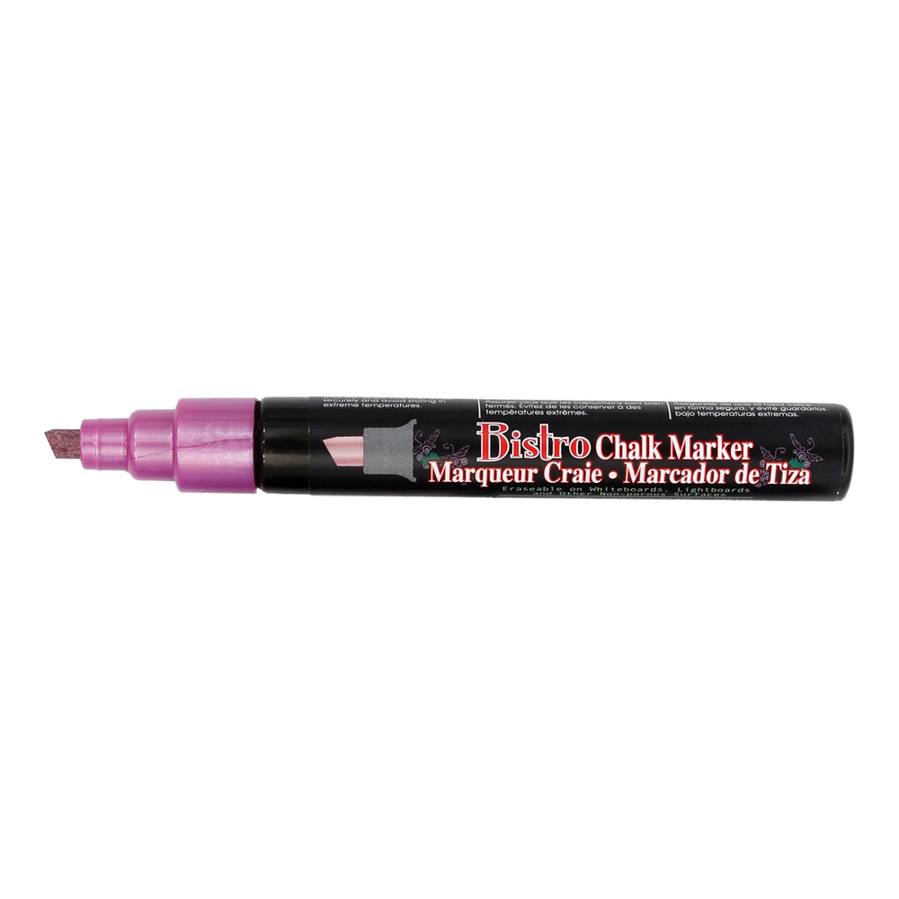 Bistro Chalk Marker Chisel Tip Metallic Red