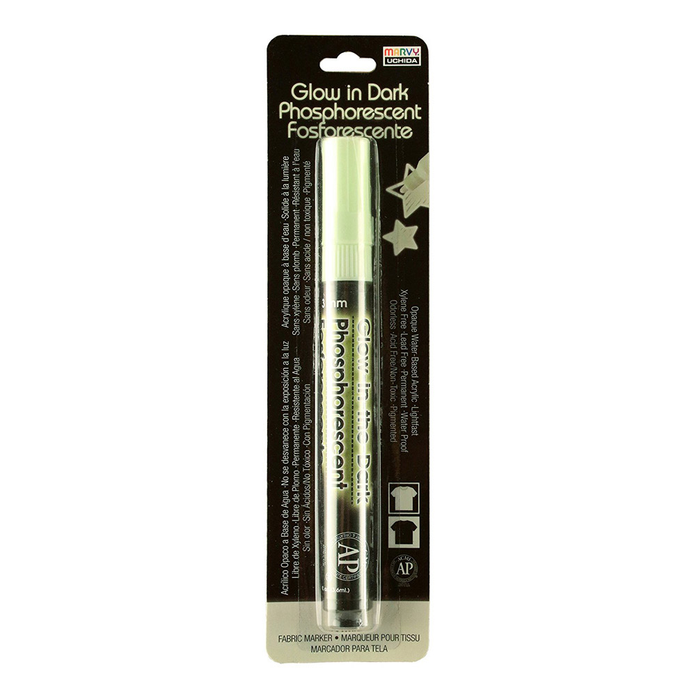 DecoFabric Glow In The Dark Marker Green