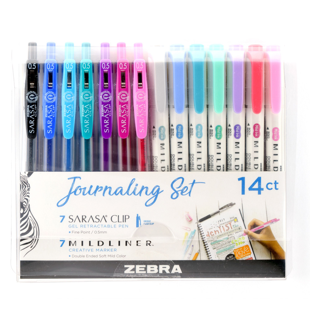 Mildliner Combo Set - Journaling Set 14 ct