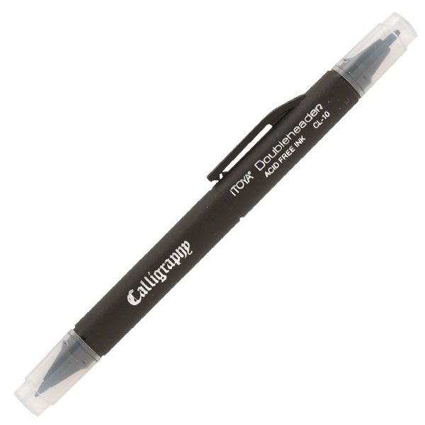 Doubleheader Calligraphy Marker Black