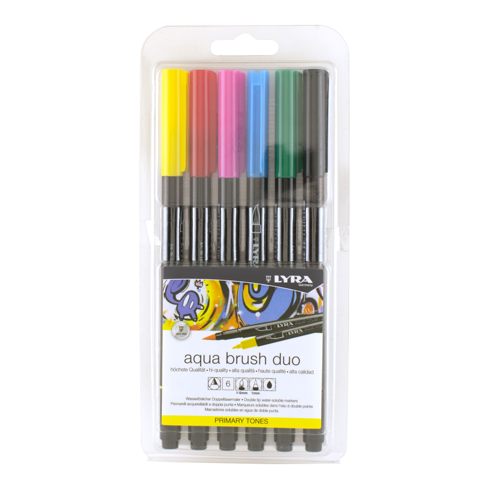 Set Comics de 24 marqueurs GRAPH'IT Brush & Extra fine