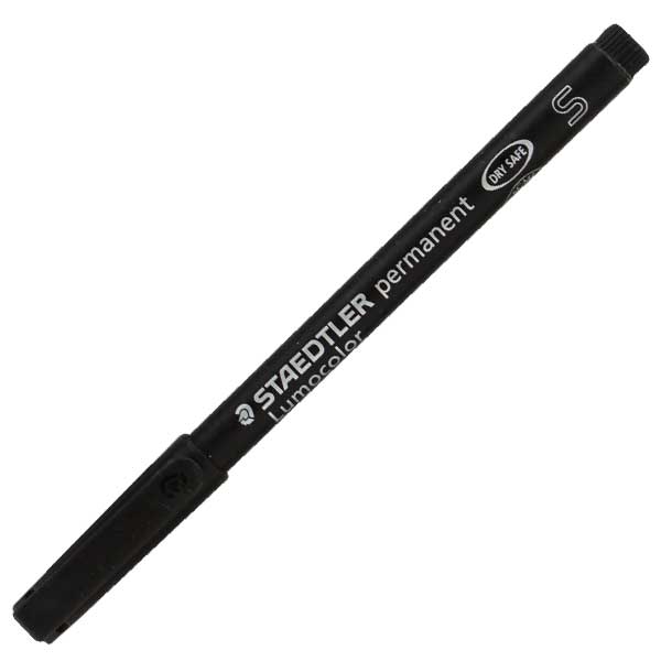 Lumocolor Permanent Marker Super Fine Black