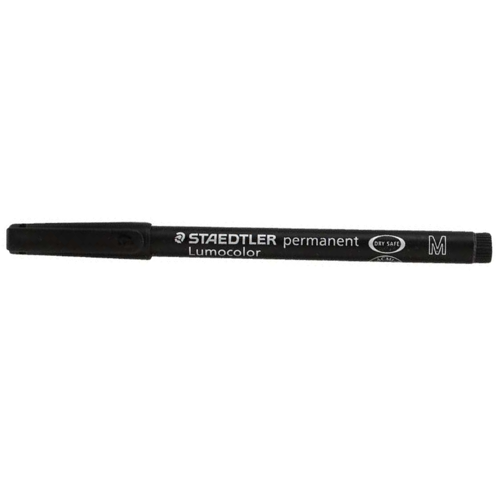 Lumocolor Permanent Marker Medium Black