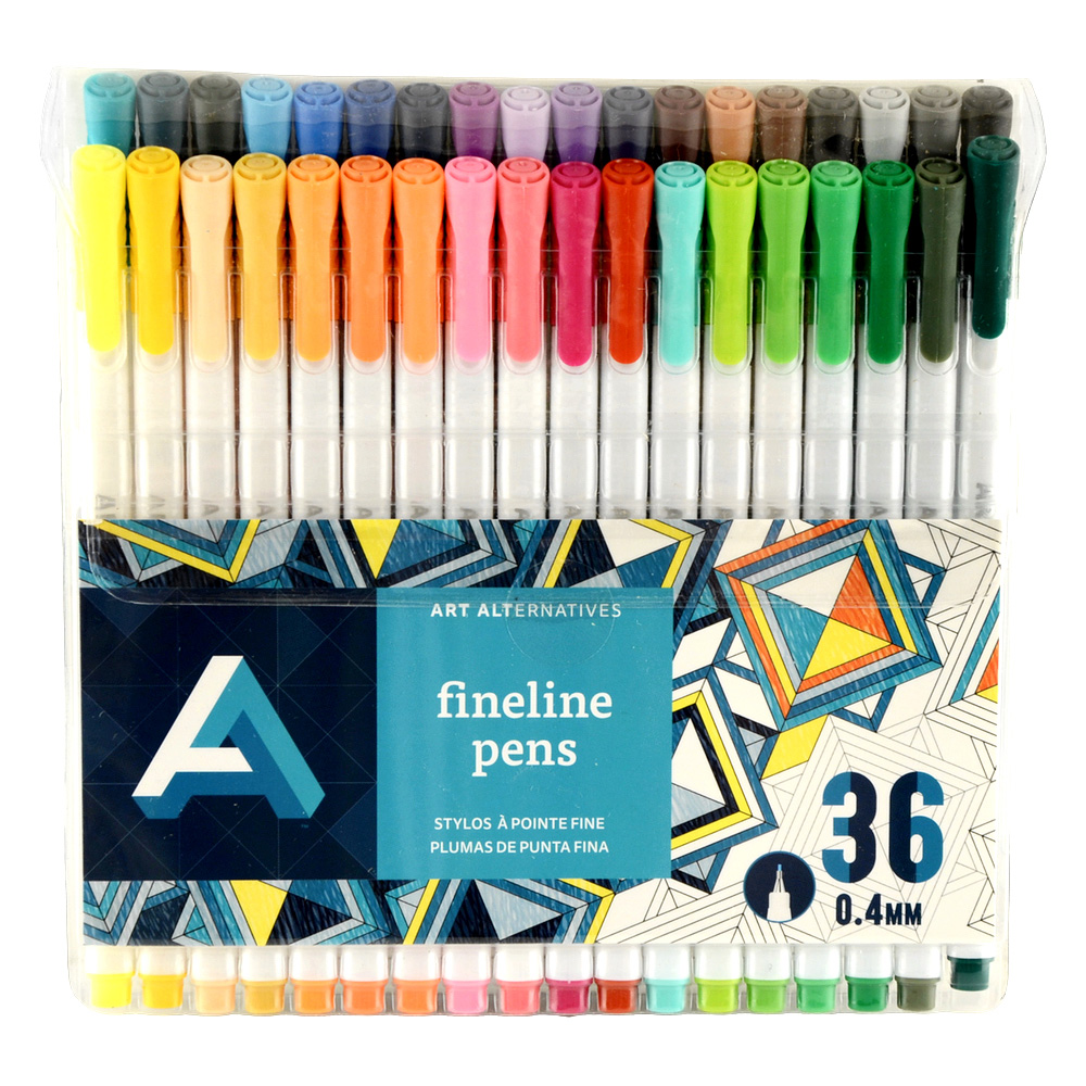 Art Alternatives Fine Liner Pen Set/36