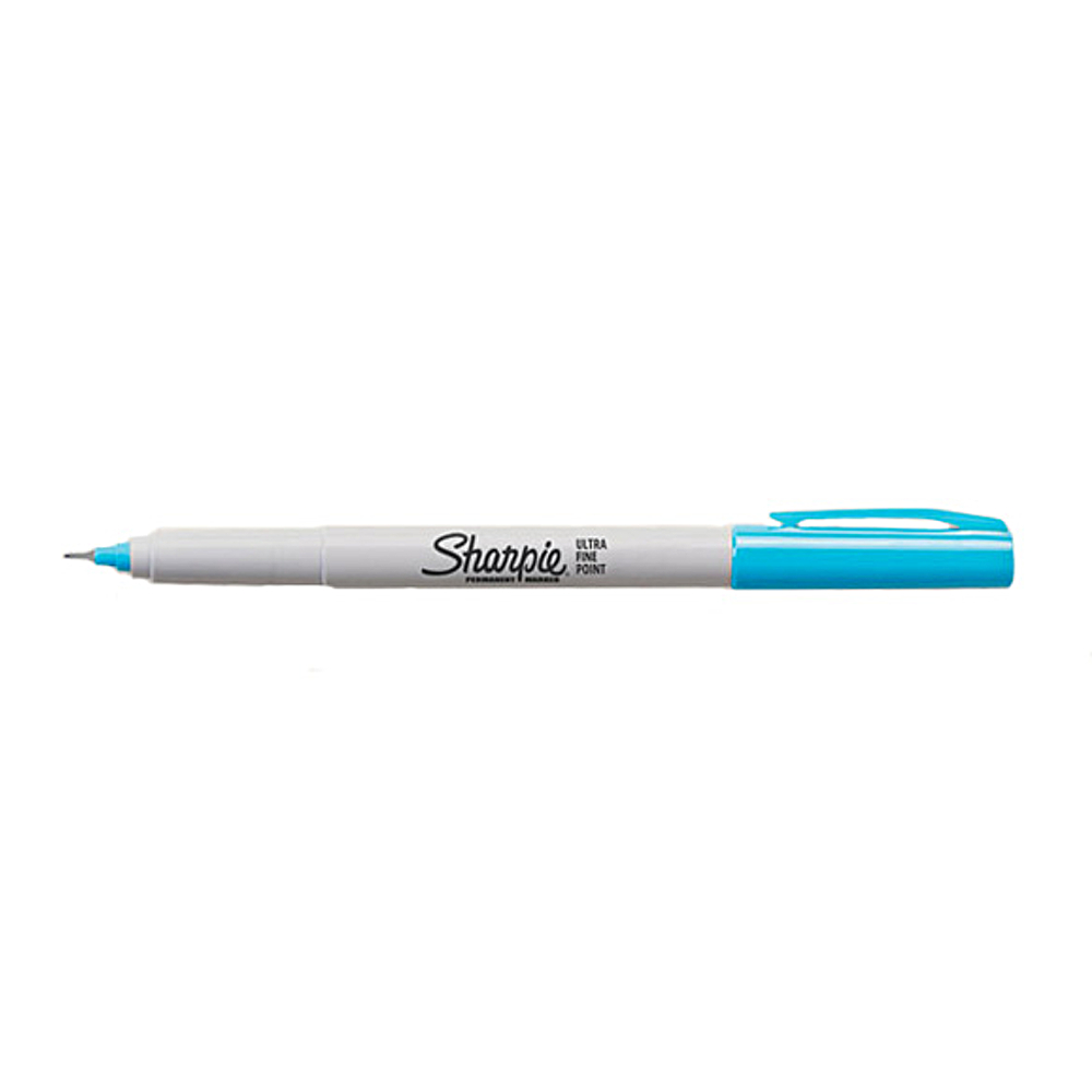 Sharpie Retractable Ultra Fine Turquoise Permanent Marker