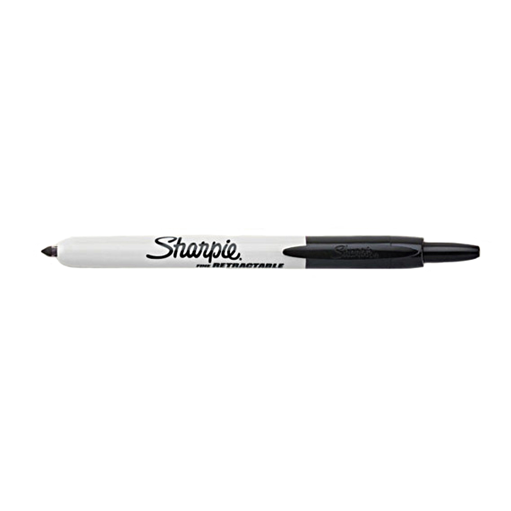 Sharpie Retractable Fine Point Black