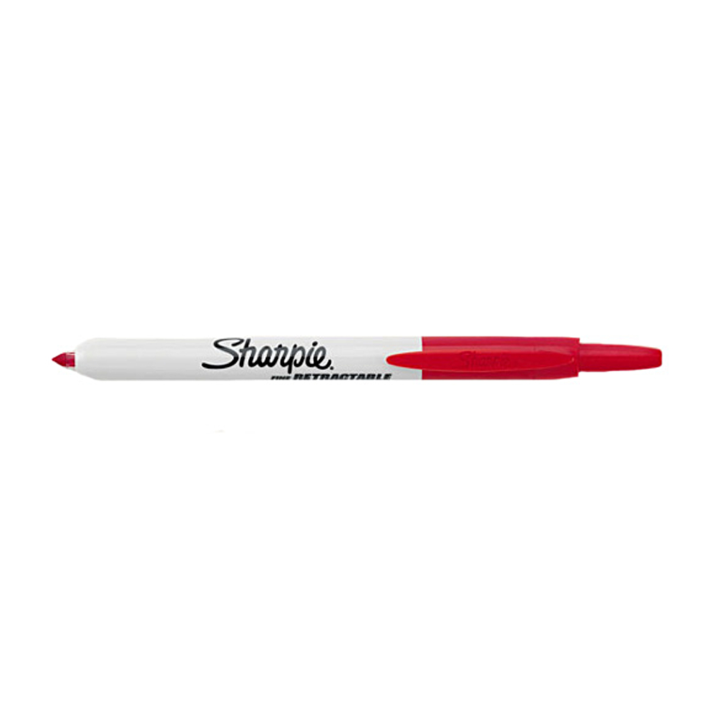 Sharpie Retractable Fine Point Red