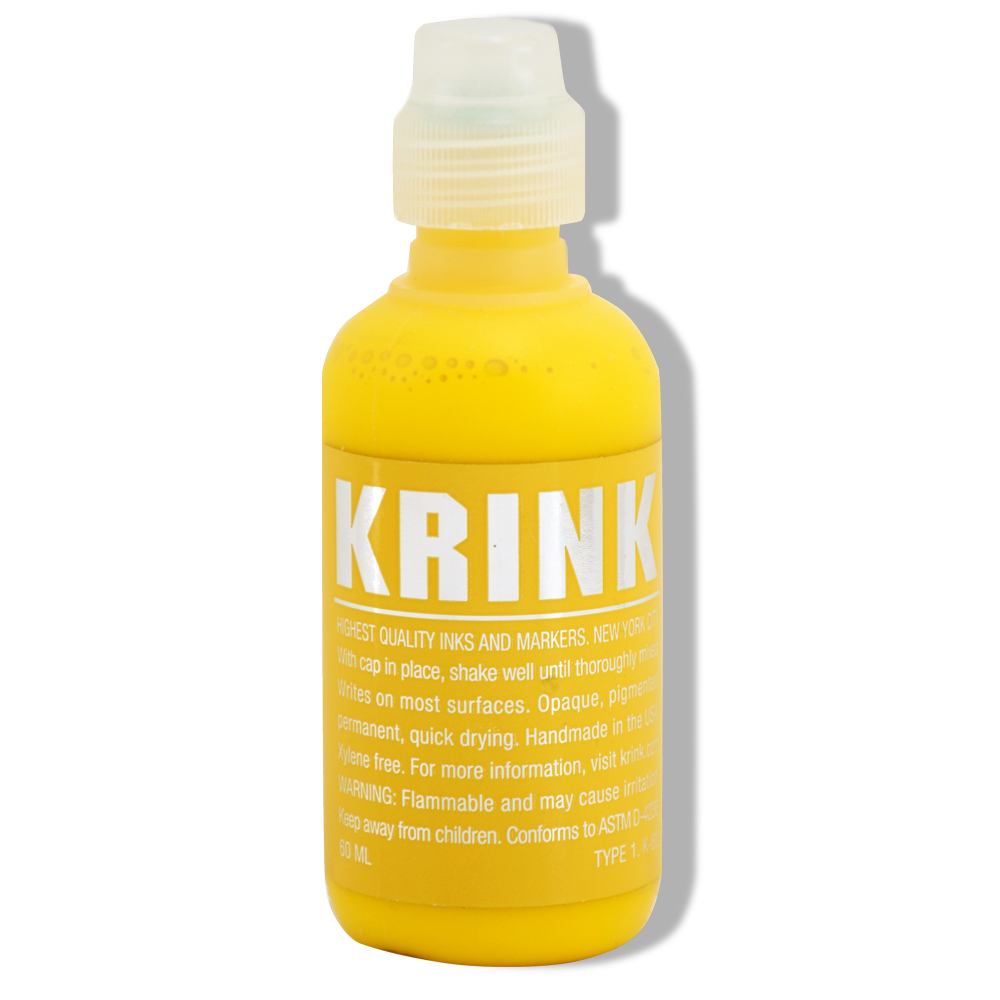 Krink K-60 Paint Marker Yellow 60ml UN1263