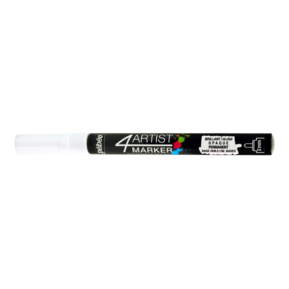 Pebeo 4Artist Marker 2mm White