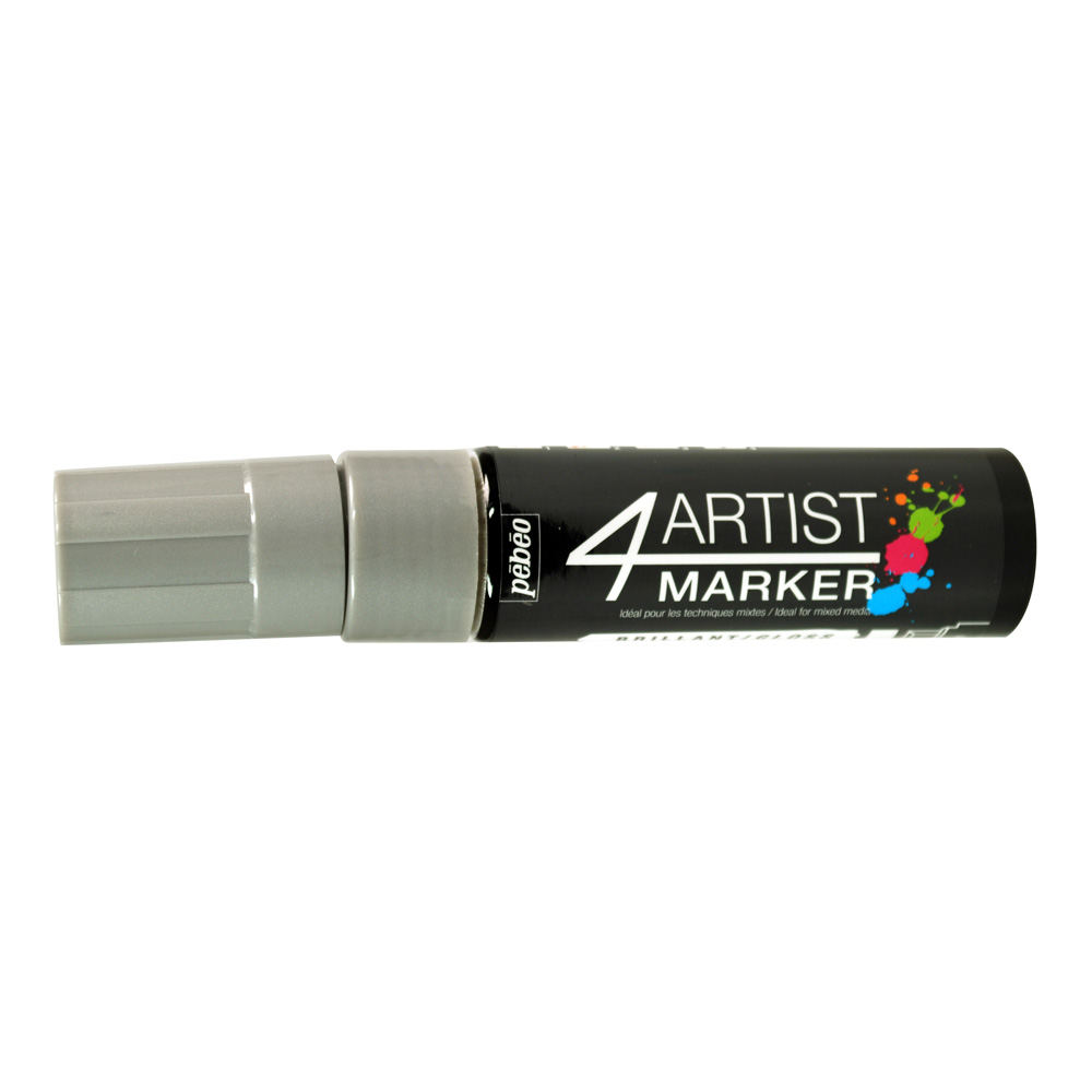 Pebeo 4Artist Marker 15mm Silver