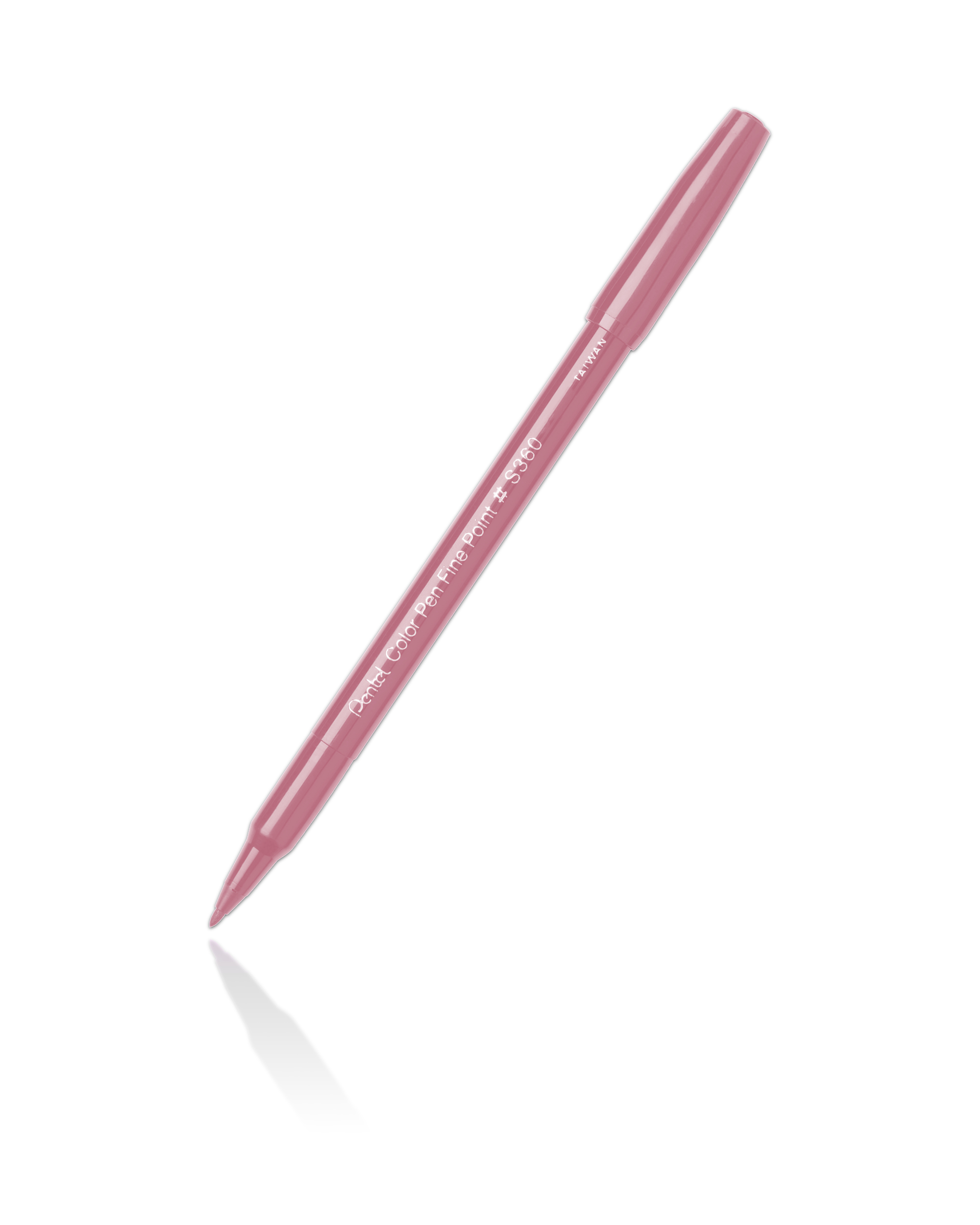 Pentel S360 Color Pen Coral Pink-135