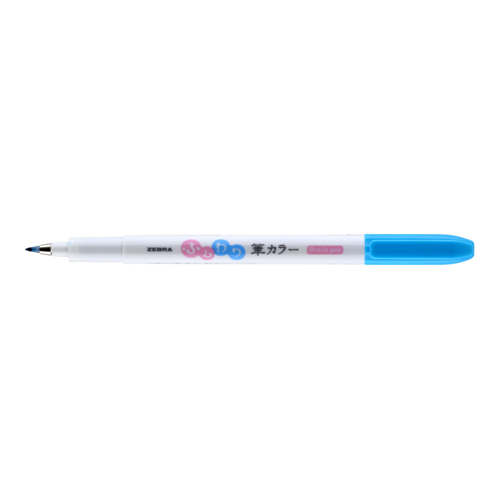 Funwari Sign Pen Super Fine Light Blue