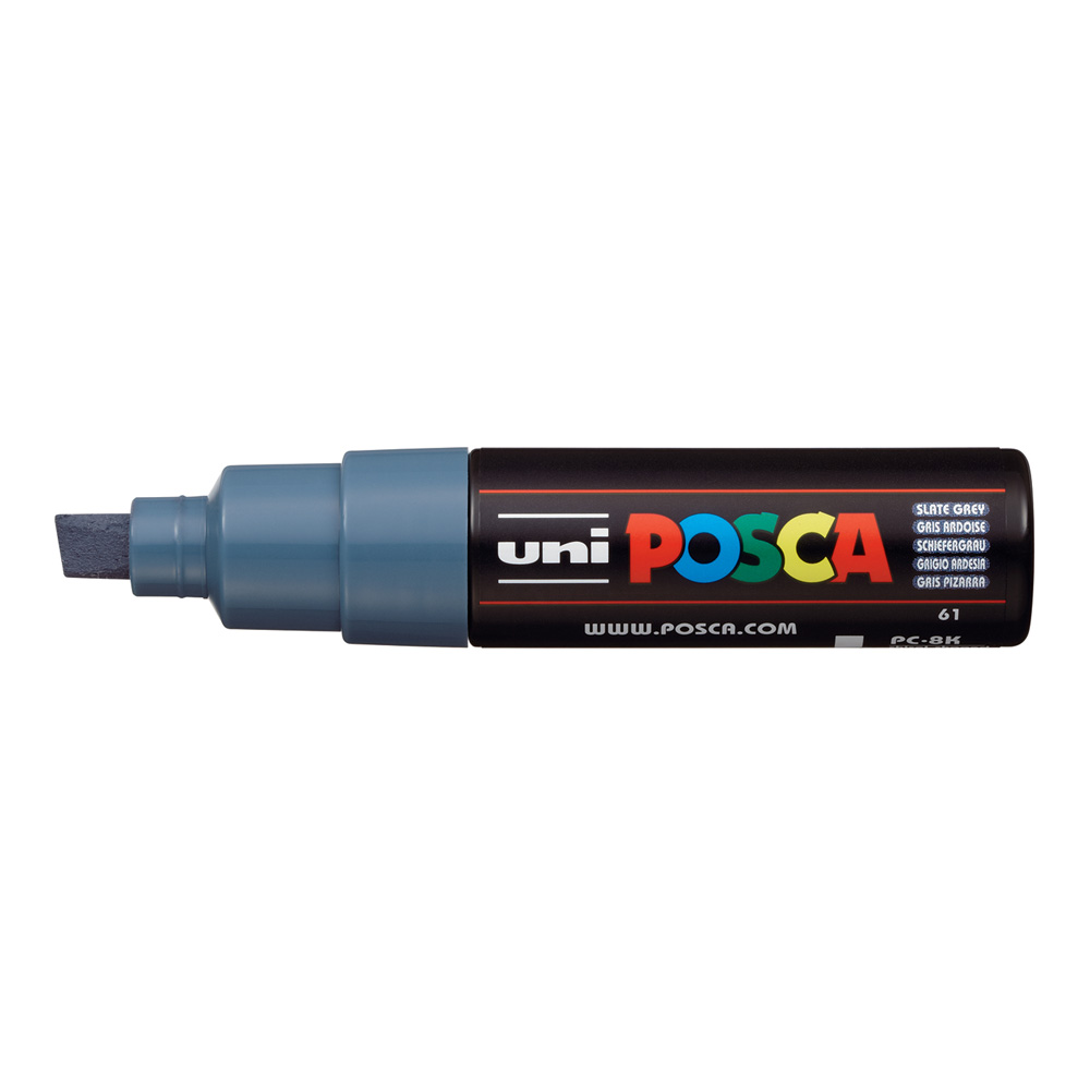 Posca Paint Marker PC-8K Broad Slate Grey