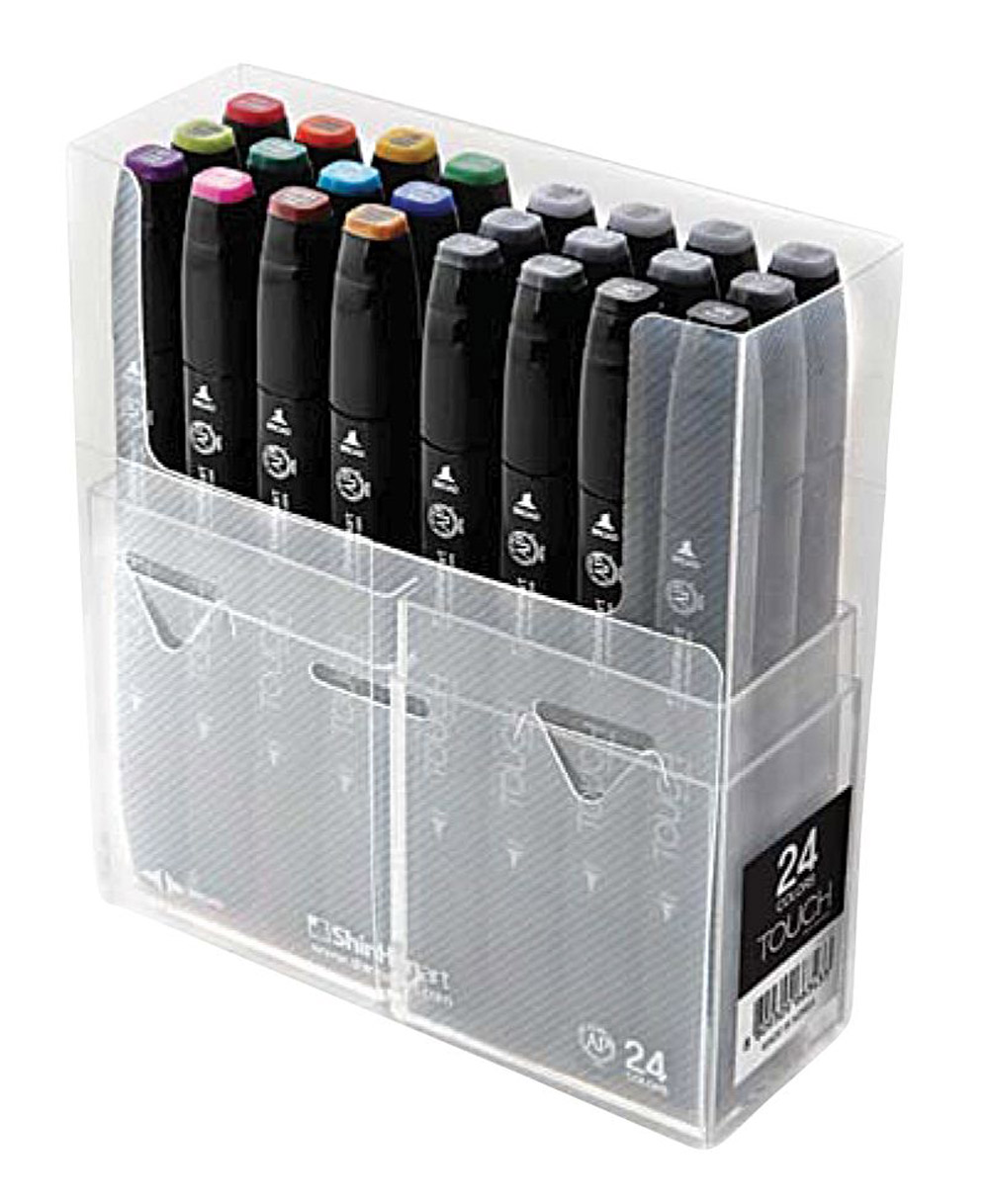 Shinhan Touch Twin Tip Marker Set 24