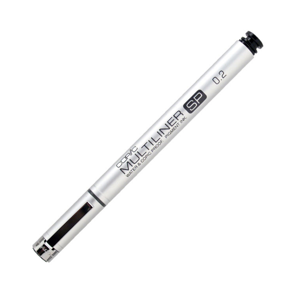 Copic Multiliner Sp 0.2 Black Pen