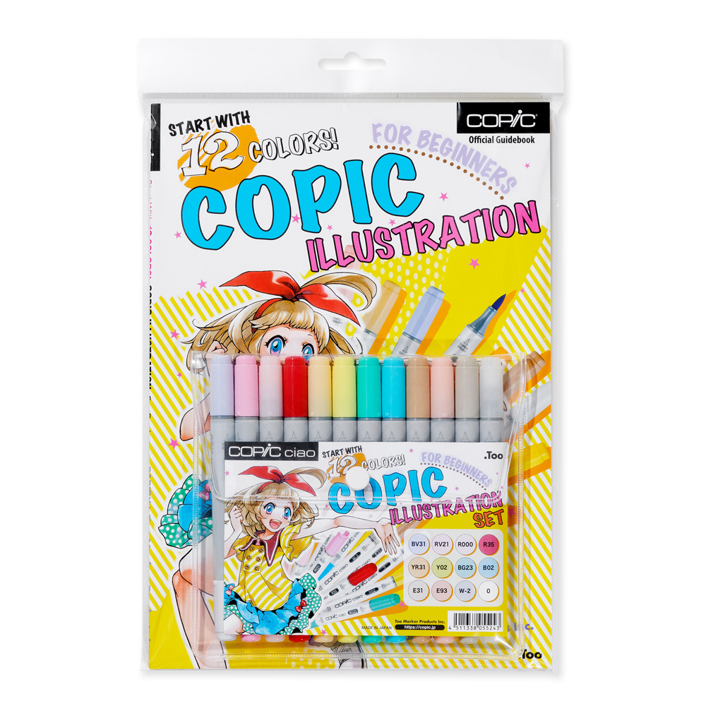 Copic Ciao Marker Illustration Bundle Set