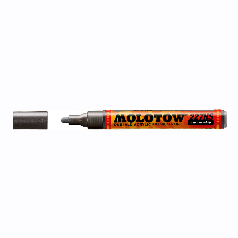 Molotow One4All Marker 227Hs 4Mm Metal Black