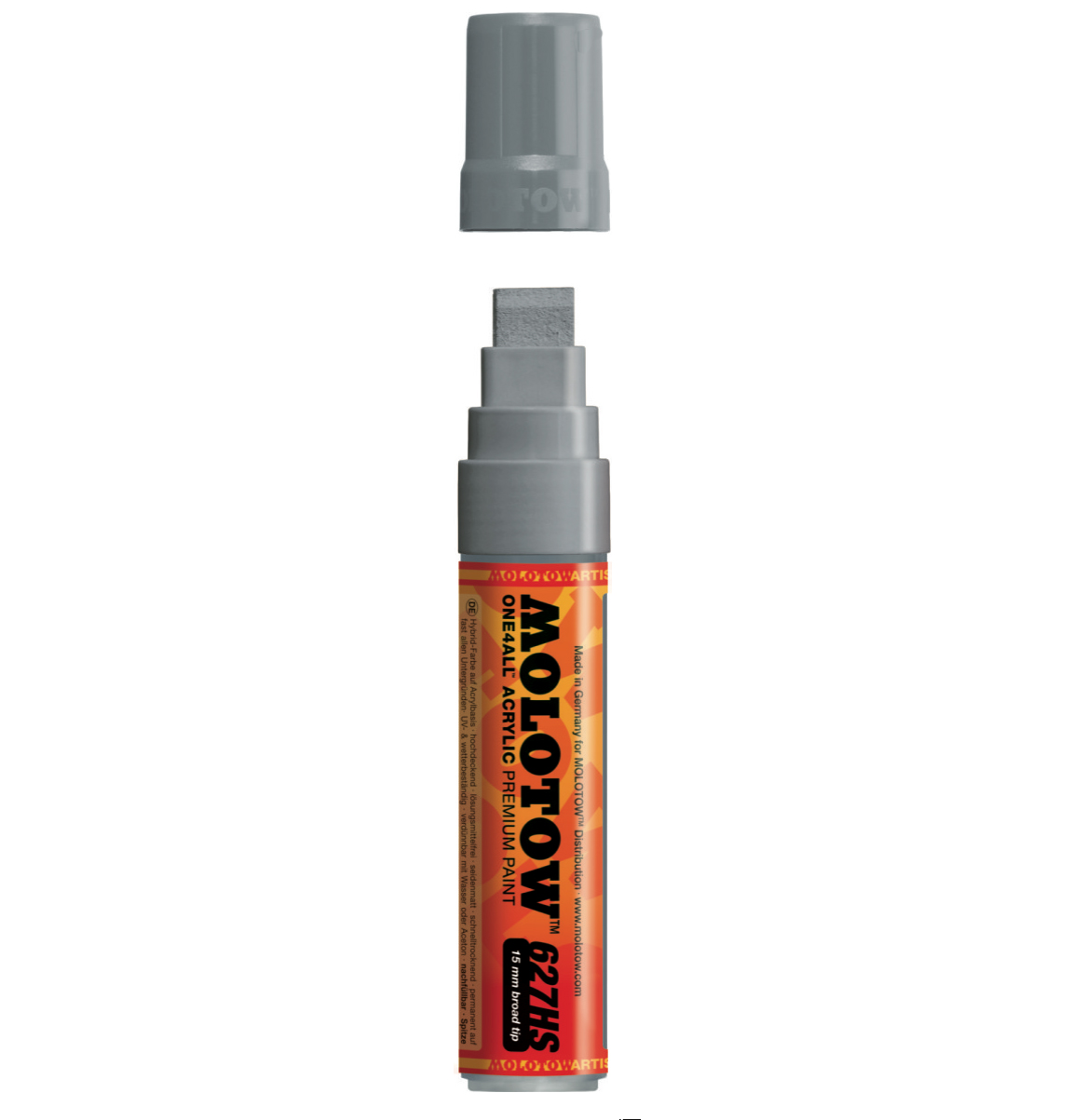 Molotow One4All Mrker 627Hs 15Mm Cl Grey Pstl