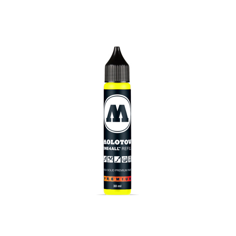 Molotow One4All Refill 30Ml Neon Yellow Fluor