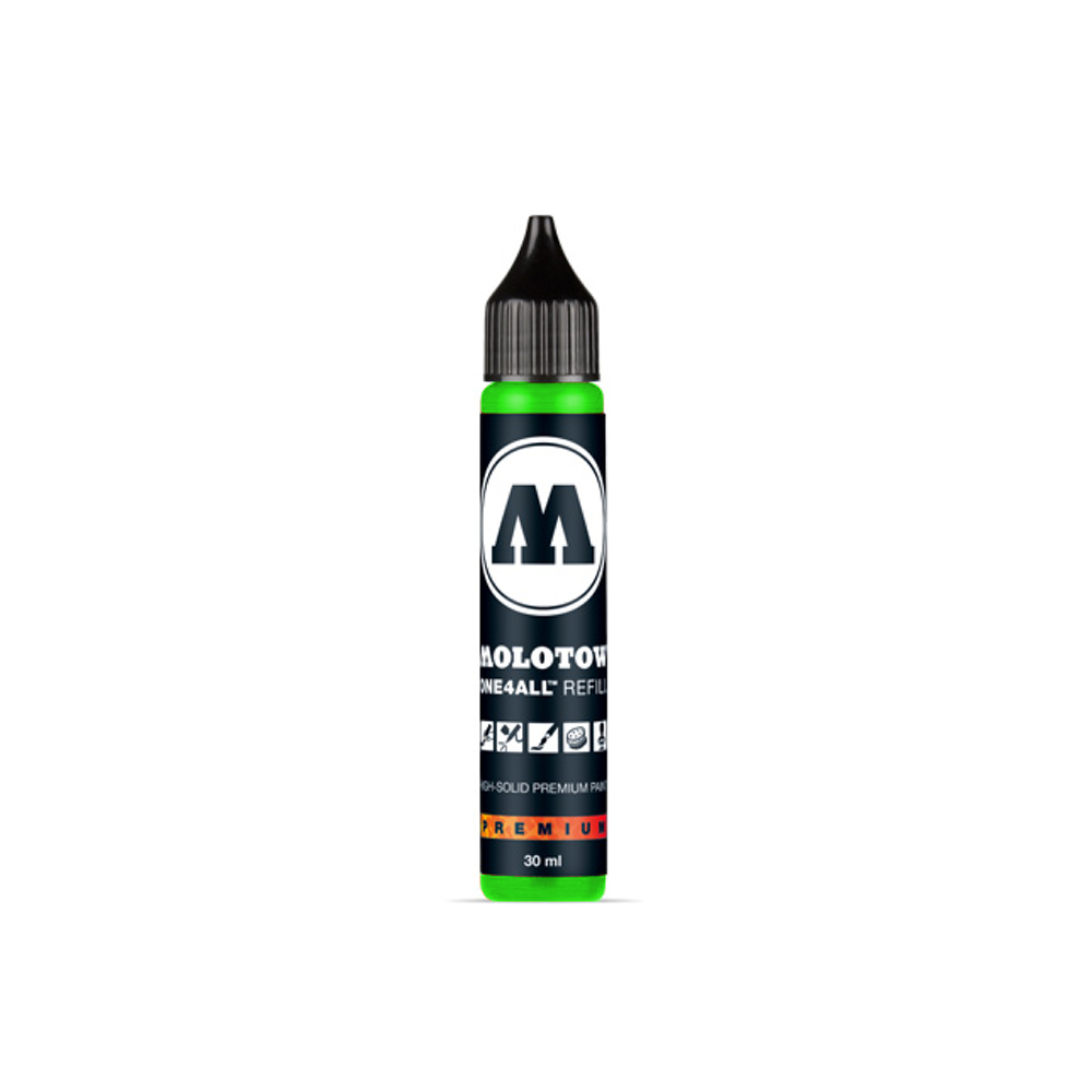 Molotow One4All Refill 30Ml Neon Green Fluor