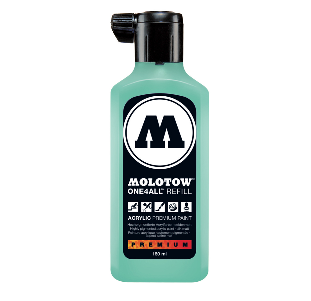 Molotow One4All Refill 180Ml Lago Blue Pstl