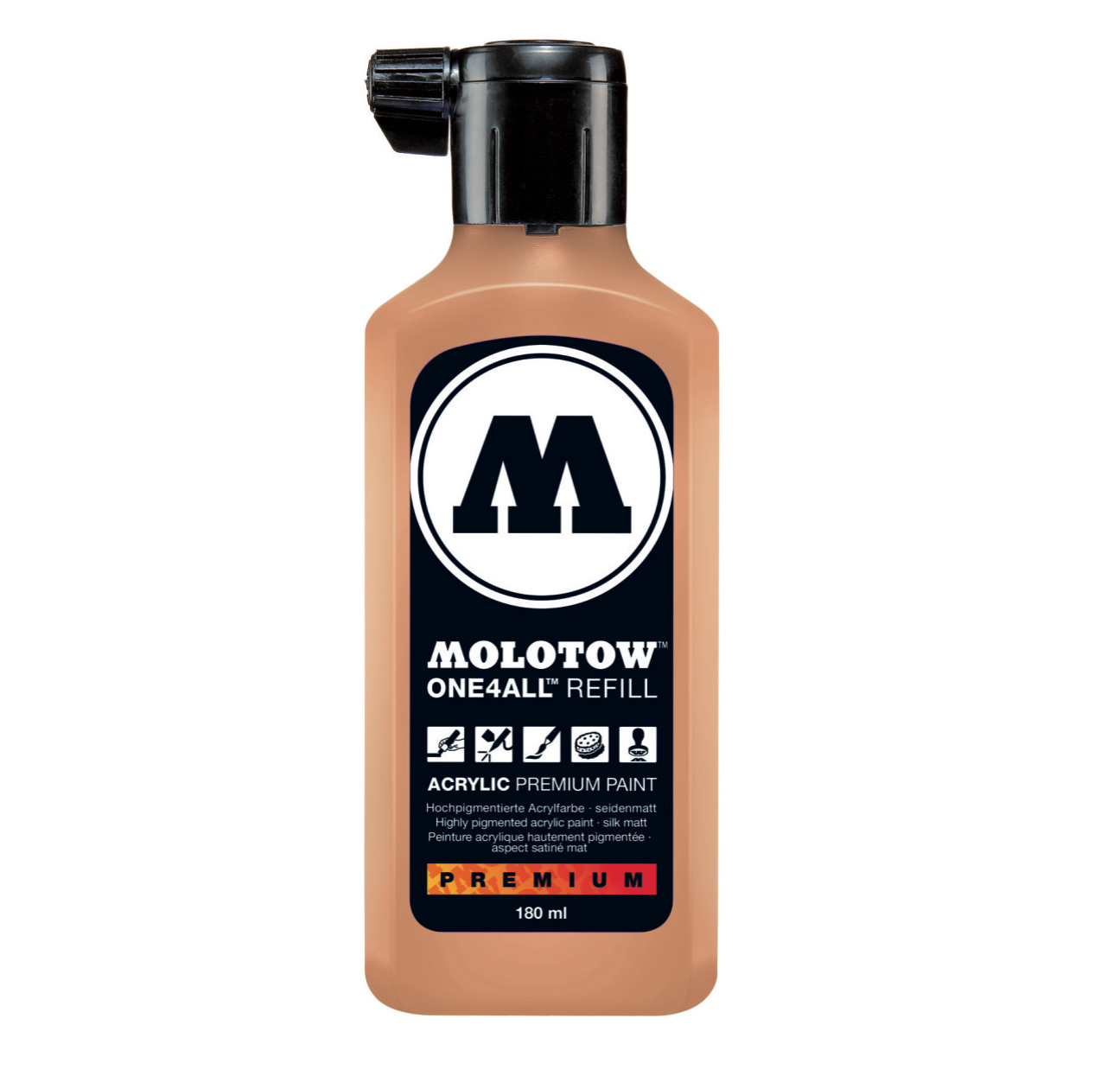 Molotow One4All Refill 180Ml Peach Pastel