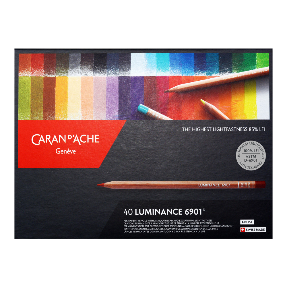 Luminance 6901 Artist Color Pencil Set of 40