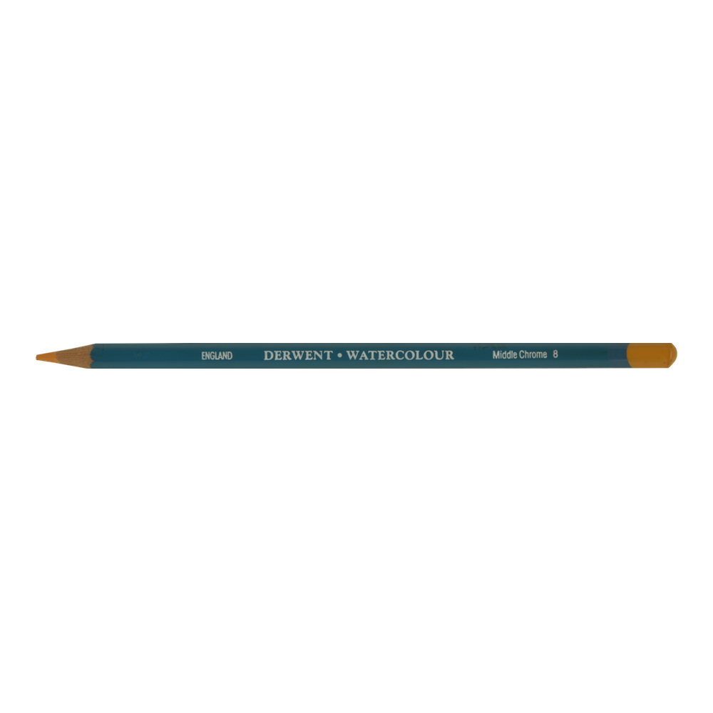 Derwent Watercolor Pencil 8 Middle Chrome