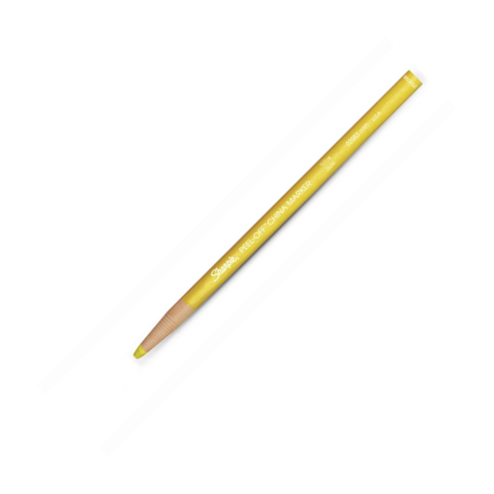 Peel-Off China Marker 170T Yellow